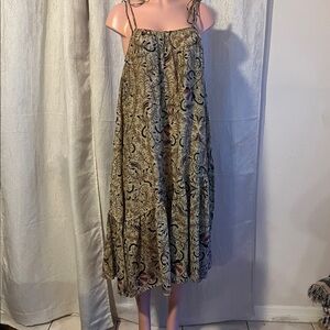 Floral Patterned Maxi Skirt